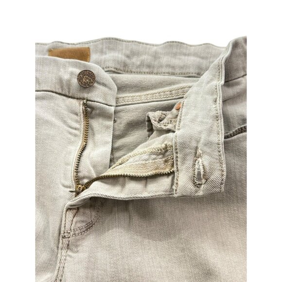 Mother The Looker Low Rise Pop! Jeans in Driftwood Light Brown Skinny Size 31 - Picture 6 of 13